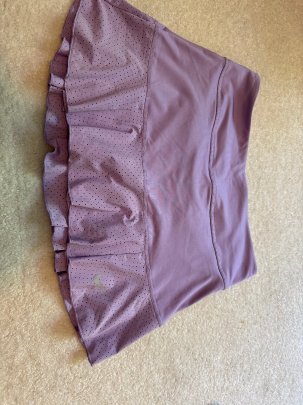 Nike Pleated Black Tennis/Pickleball Skirt with built in shorts